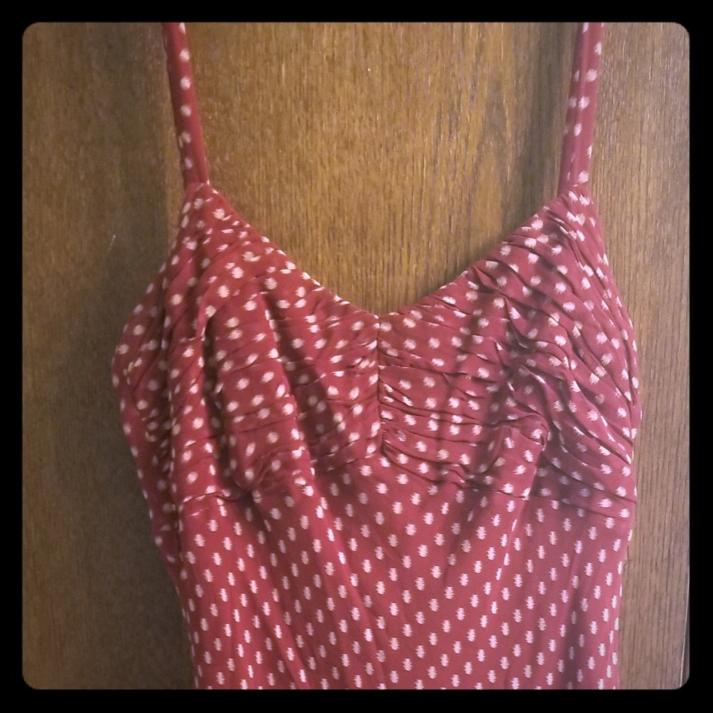 Ann Taylor Loft red dress. Size 10